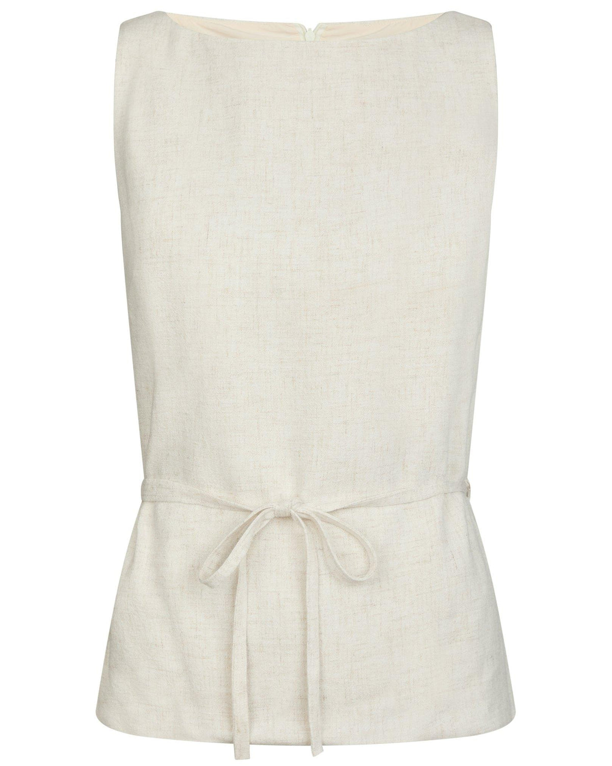 Neo Noir Nassa Linen Top Natural NOS26, fin beige top