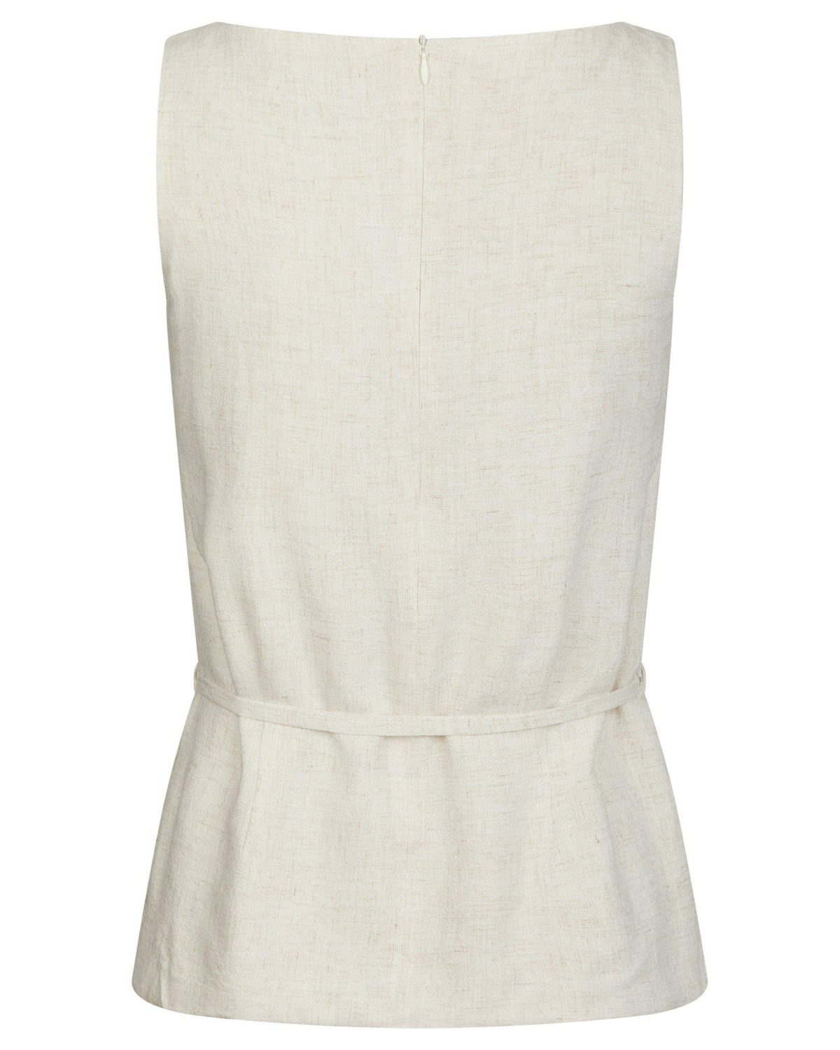 Neo Noir Nassa Linen Top Natural NOS26, fin beige top
