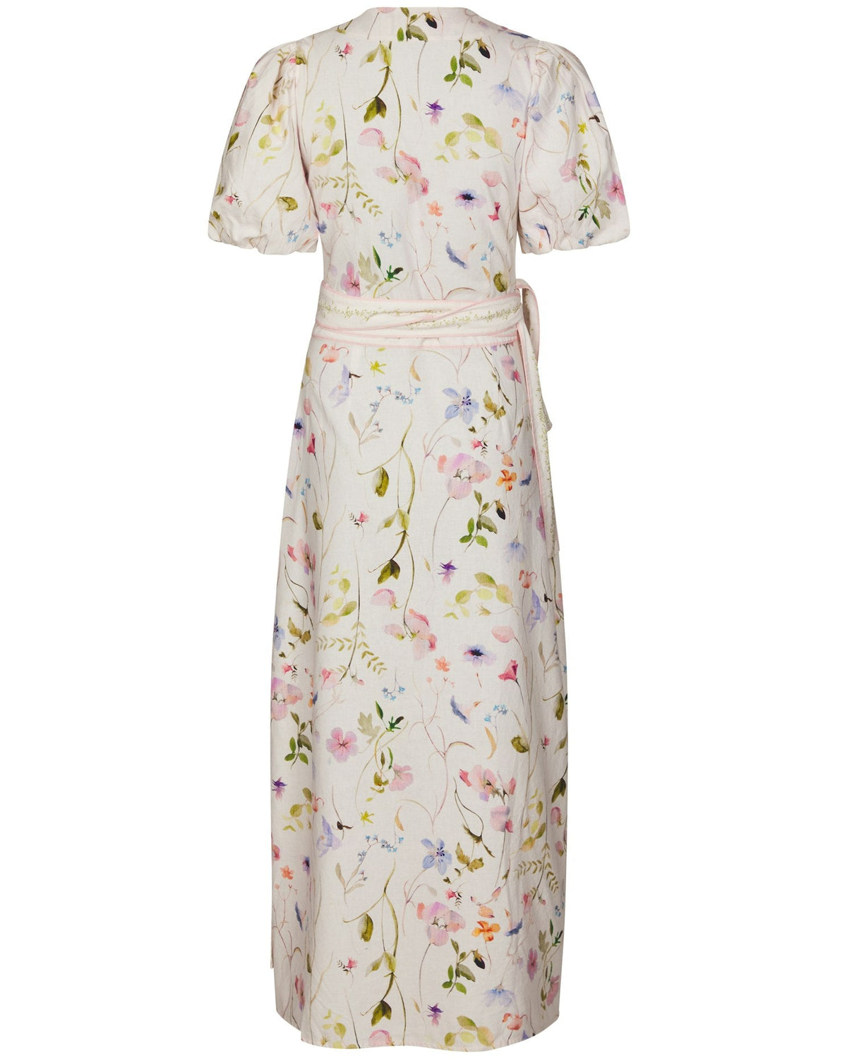 Clarine Flower Kjole Off White fra Neo Noir, festlig sommerlig kjole