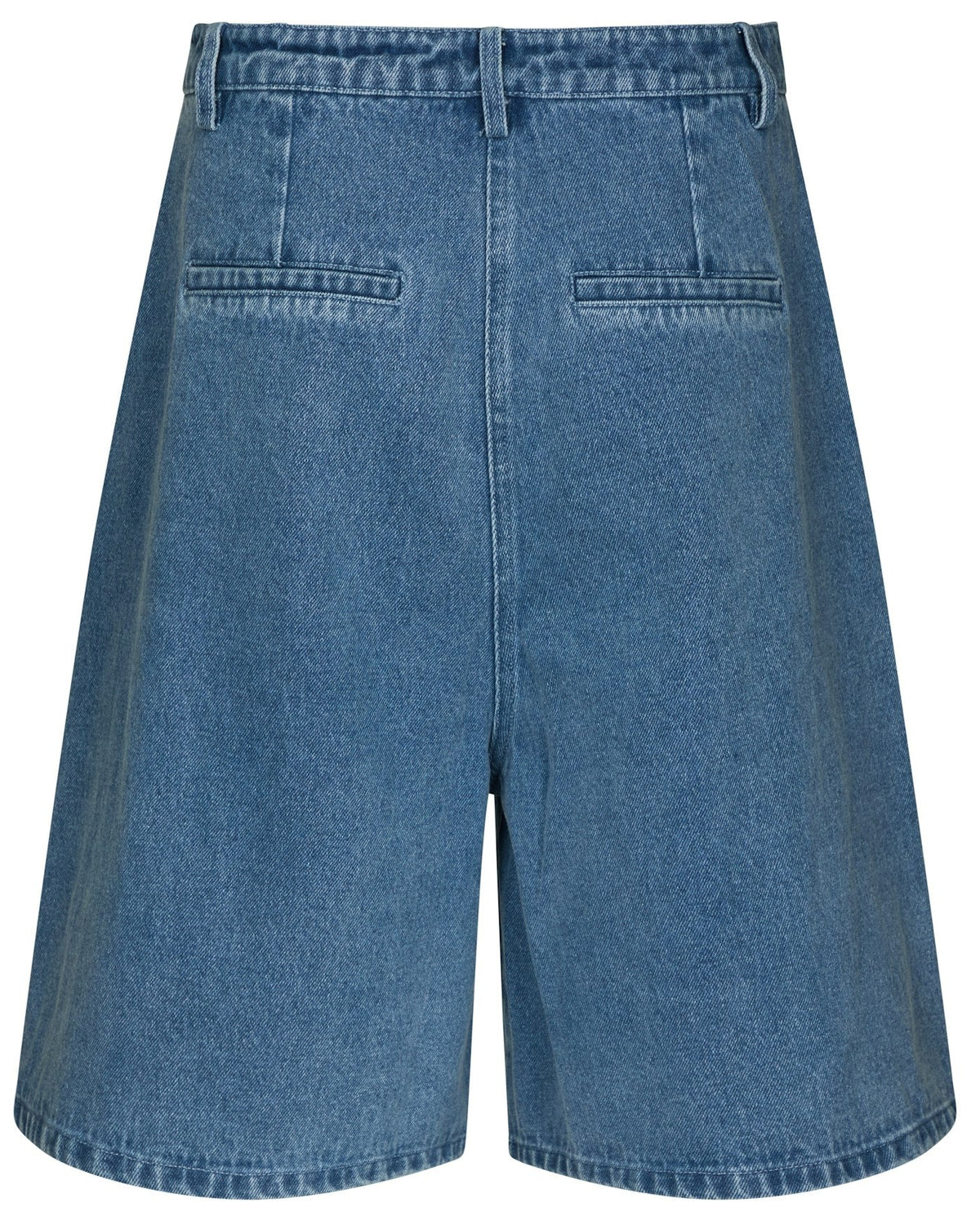 Rosel Denim Shorts Blue fra Neo Noir, blå lange shorts