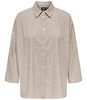 Only Augusta Skjorte Feather Gray/Cloud Dancer