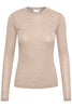 Gestuz Ninia Wool Bluse Sand Melange NO25