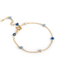 Enamel Lola Bold Armbånd Marine