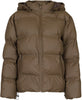 Neo Noir Fox C Puffer Jakke Dark Taupe NOA25
