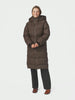 Neo Noir Viviana C Puffer Jakke Dark Brown NOA26
