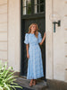 Neo Noir Kikka Chiffon Flower Kjole Light Blue