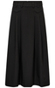 Co'Couture Luna Pocket Pleat Nederdel Black