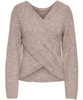 Only Zaggie Life LS V-Neck Reversible Strik Humus Melange