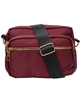 Black Colour Viggy Nylon Taske Small Wine