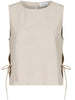 Neo Noir Svetlana Linen Top NOS26 Sand
