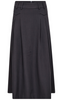 Co'Couture Luna Pocket Pleat Nederdel Mid Grey