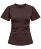 Only Marie Life SS Ruching Top Seal Brown NOS25