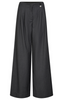 Co'Couture Saga Pleat Bukser Mid Grey