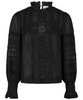 Neo Noir Ebba S Voile Bluse Black