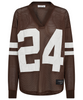 Haute L'Amitié Drift Number LS T-shirt Mocca