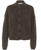 Gestuz Alpha Short Cardigan Chestnut Melange NO26