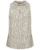 Marta Du Chateau Lucina Top Zebra Beige