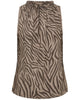 Marta Du Chateau Lucina Top Zebra Fango