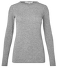 Second Female Matima O-Neck T-shirt Grey Melange