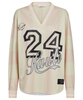 Haute L'Amitié Haute 24 Stripe Bluse Iced Rose/Pearl