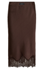 Haute L'Amitié Naomi Lingerie Pencil Nederdel Mocca