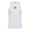 Co'Couture Sahara Tank Top White NO25