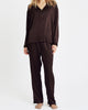 Hype The Detail Satin Pyjamas Brown