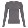 MSCH Copenhagen Betrina LS Bluse Medium Grey Melange NO26