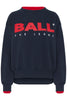 Ball Simona Sweatshirt Sky Captain With Chinese Red