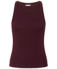 Gestuz Drew Rhinestone Logo Tank Top Aronia