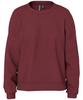 Pieces Chilli LS Loose Sweatshirt Tawny Port NO25