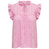 Only Reva Life SL Embroiderie Top Bonbon