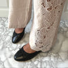 Copenagen Shoes Lovely Ballerina Black Plain