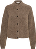 Gestuz Alpha Short Cardigan Dark Sand Melange NO25