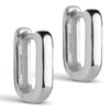 Enamel Square 12 mm Hoops
