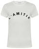 Haute L'Amitié Clean Logo T-shirt Off White