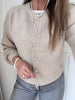 Only Isabella LS Cardigan Pumice Stone Melange