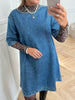 Only Gigi SS A-Shape Kjole Medium Blue Denim