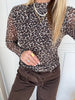 Only Erica Life Mesh LS Top Pumice Stone/Everyday Leo NOA25