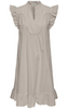 Only Adda SL V-Neck Kjole Chateau Gray