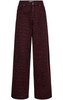 Co'Couture Leo Wide Bukser Winered
