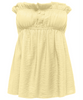 Only Lino Ruffle Bandeau Top Sunlight