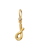 Maanesten J Alphabet Vedhæng
