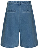 Rosel Denim Shorts Blue fra Neo Noir, blå lange shorts